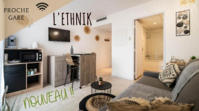 L'ETHNIK--STUDIO--TOUT CONFORT--WIFI